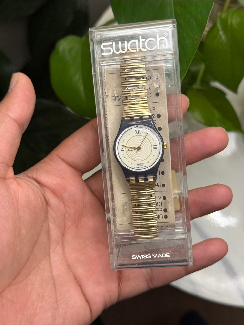 Swatch Lady LITTLE ROCK unworn mint condition rare find Vintage 1994 25mm dial